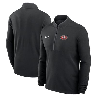 San Francisco 49ers Nike Primetime Victory Dri-FIT Half-Zip Pullover - Black